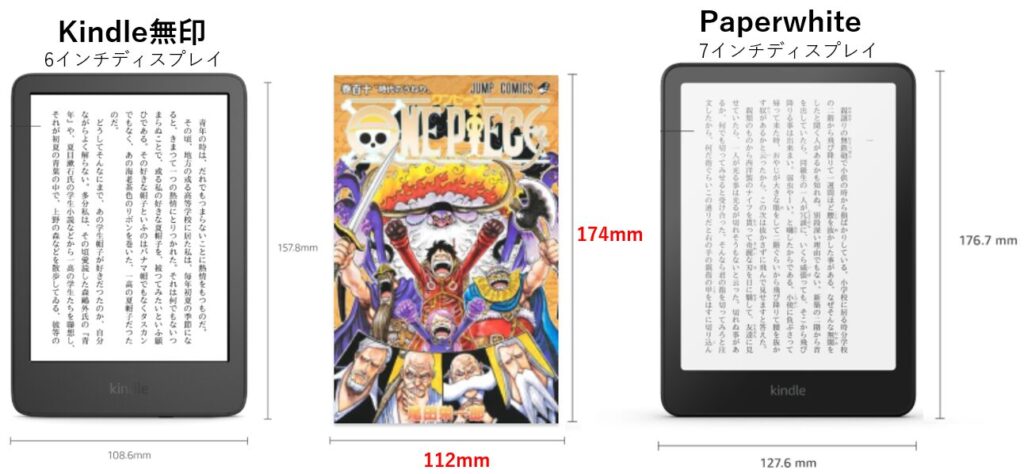 【比較】Kindle端末 無印とPaperwhiteの違いは何？買うならどっち？